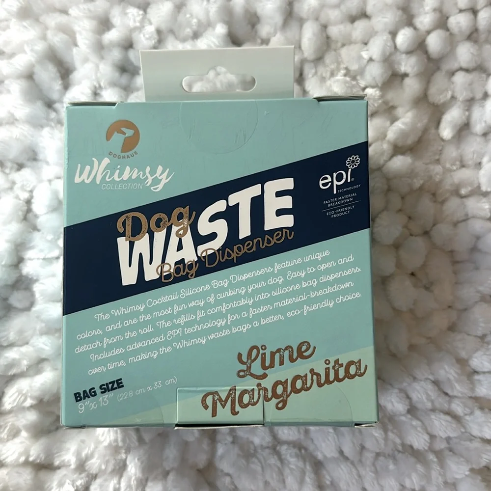 Whimsy Dog waste bag dispenser
